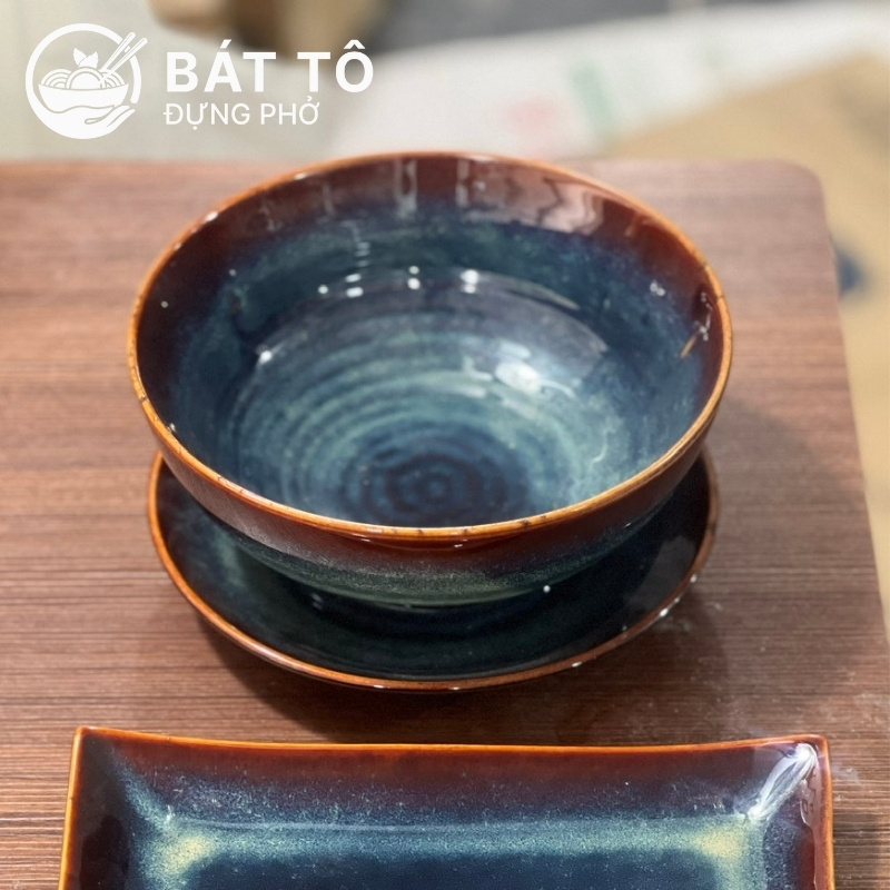Tô Bát Tràng men hỏa biến