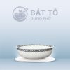 Tô Nhật Men Trắng Vẽ Hoa Dây TP-MTH07