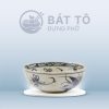 Tô Nông Men Rạn Vẽ Chuồn Xanh TP-MR03