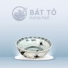 Tô Sâu Men Rạn Vẽ Chuồn Xanh TP-MR06