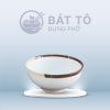 Tô Sâu Men Matt Trắng Kẻ Miệng TP-MMT01